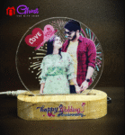 Colour printed Led light lamp (Circle 5x5 inch)