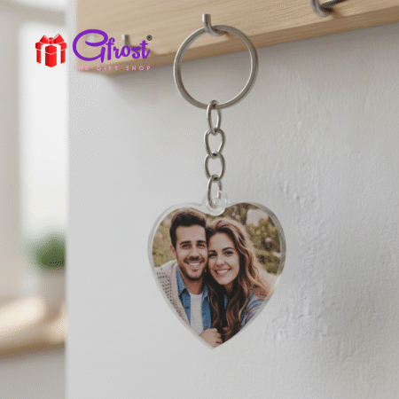 Acrylic Keychain - single side photo print