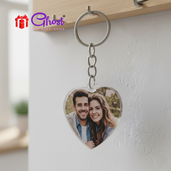 Acrylic Keychain - single side photo print