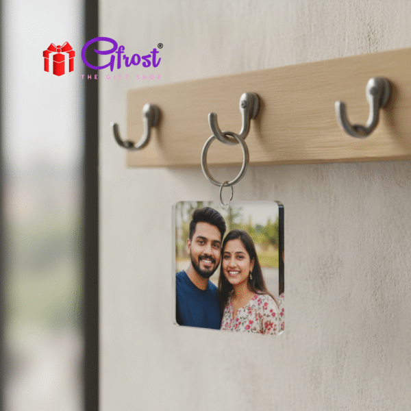 Acrylic Keychain - single side photo print