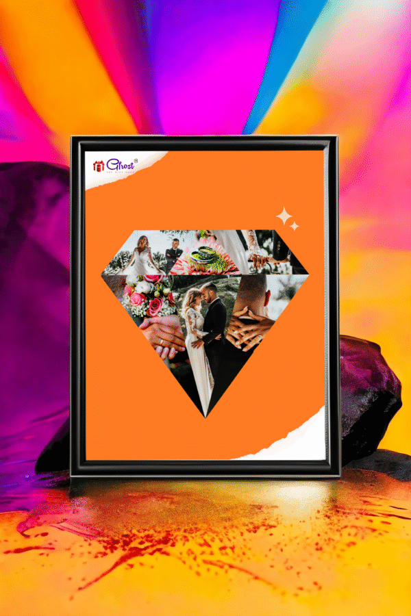 LED photo frame 12*8 inch