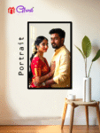 Acrylic UV photo prints-Transparent with border - Black
